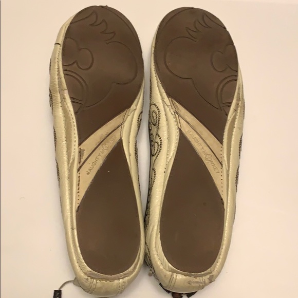 Naughty Monkey Casbah embroidered flats cream 6 - Picture 4 of 6